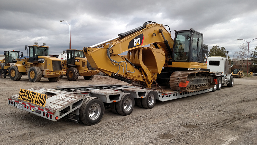 Excavator Towing